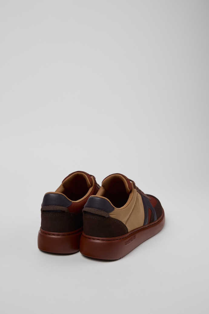 Camper Runner K21 - Zapatillas multicolor para mujer de piel nobuk y textil.