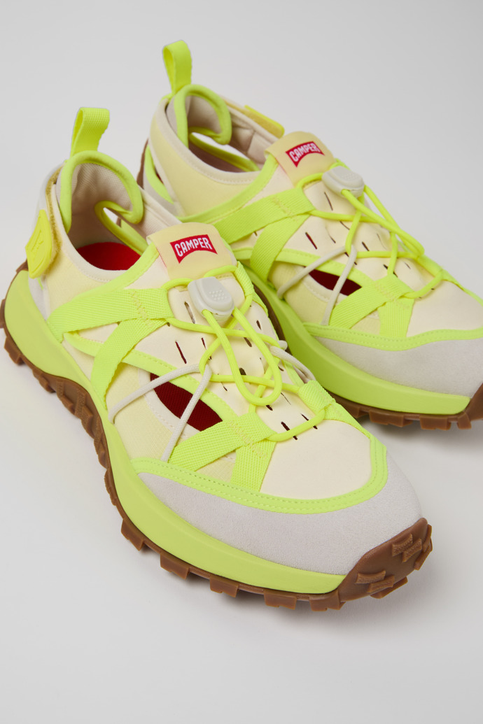 Camper Drift Trail VIBRAM - Zapatillas multicolores para hombre de PET reciclado y piel nobuk.