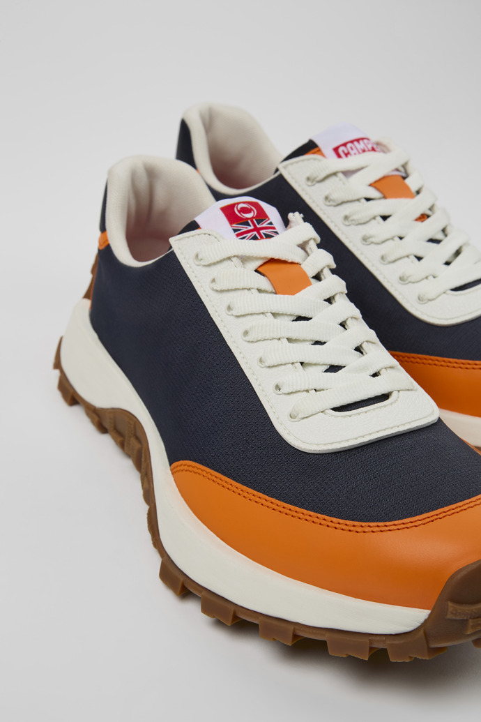 Camper x INEOS Britannia - Zapatillas deportivas azules de textil/piel para hombre