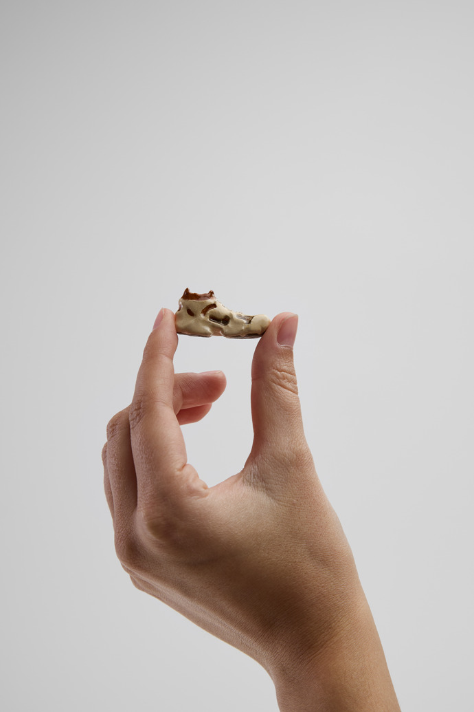 Camper Escultura Miniatura Tossu - Zapato de cerámica