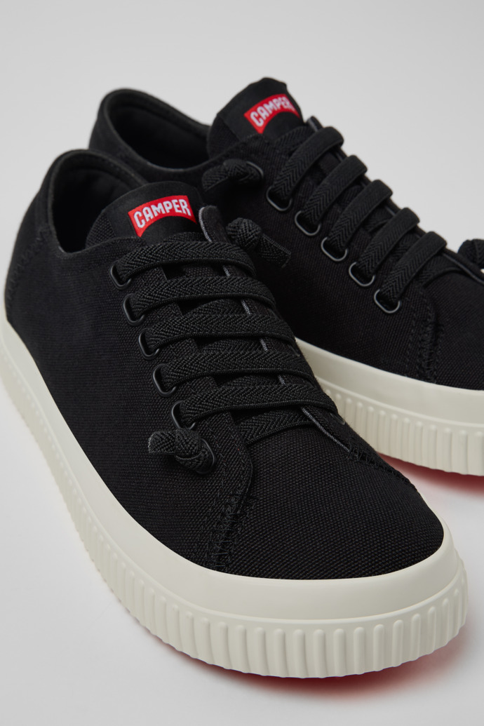 Camper Peu Roda - Zapato negro para mujer fabricado en TENCEL Lyocell.