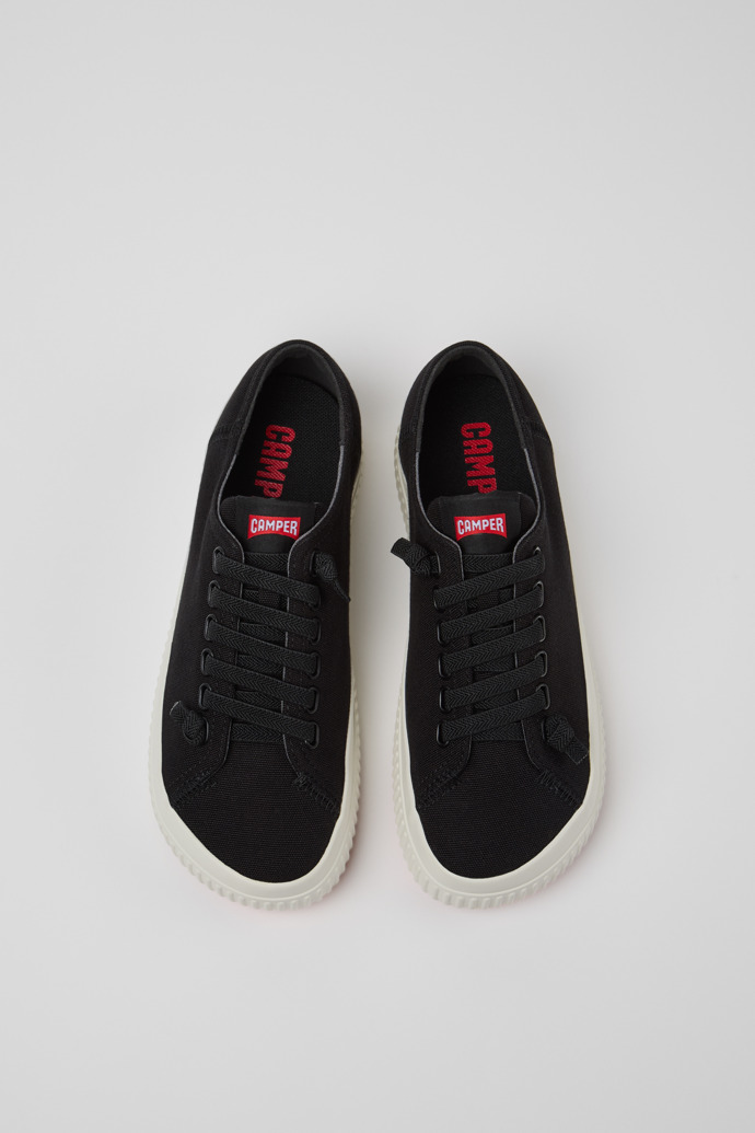 Camper Peu Roda - Zapato negro para mujer fabricado en TENCEL Lyocell.