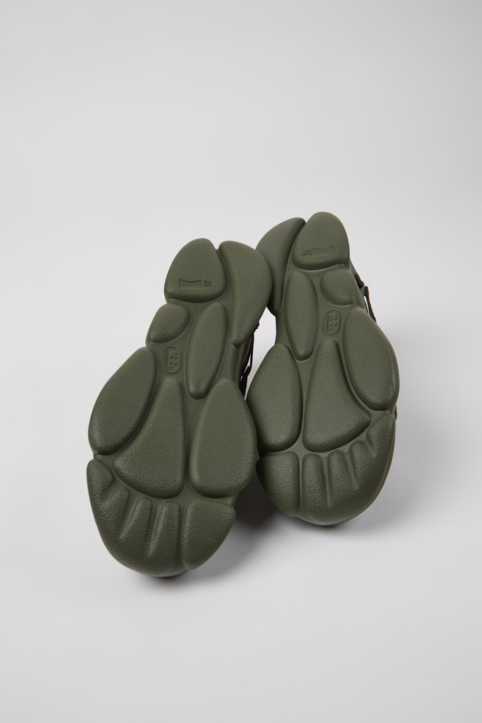 Camper Karst - Zapatillas verdes de tela para hombre