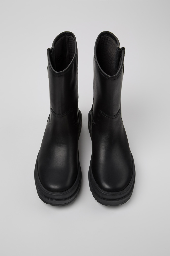 Camper Brutus Trek MICHELIN - Botines negros para mujer de piel nobuk