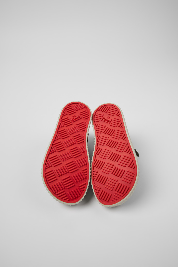 Camper Peu Roda - Zapatilla infantil de textil verde