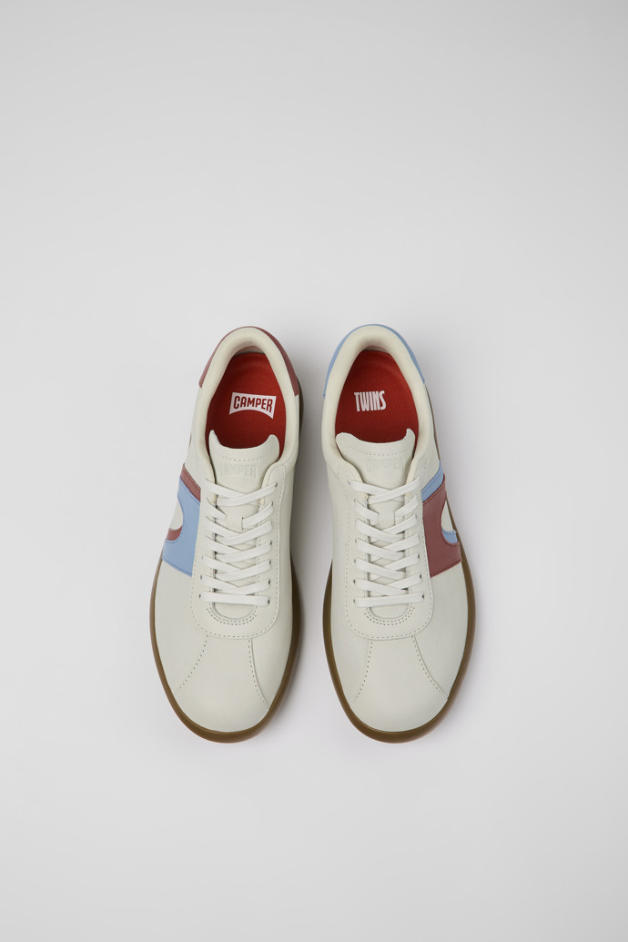 Camper Twins - Zapatillas de piel blancas para hombre