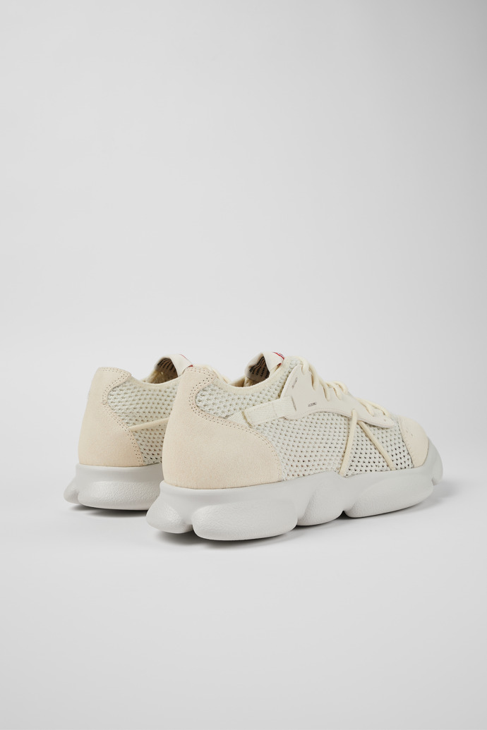 Camper Karst - Zapatillas blancas de tela para hombre