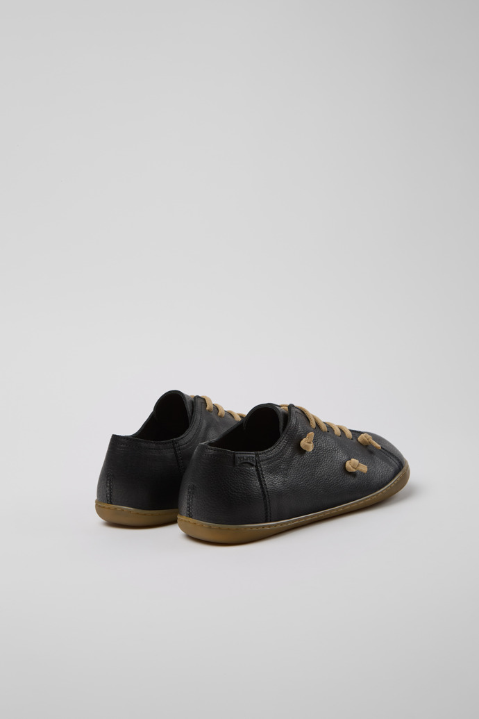 Camper Twins - Zapato de piel negro para hombre.