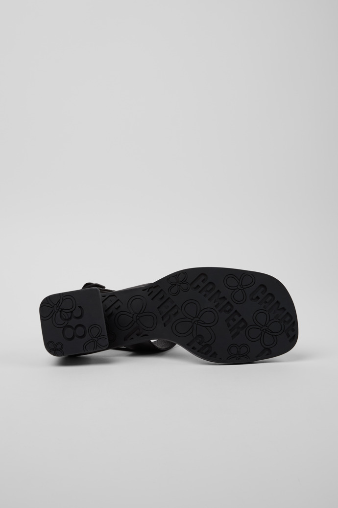 Camper Kora Sandal - Sandalias negras de piel para mujer