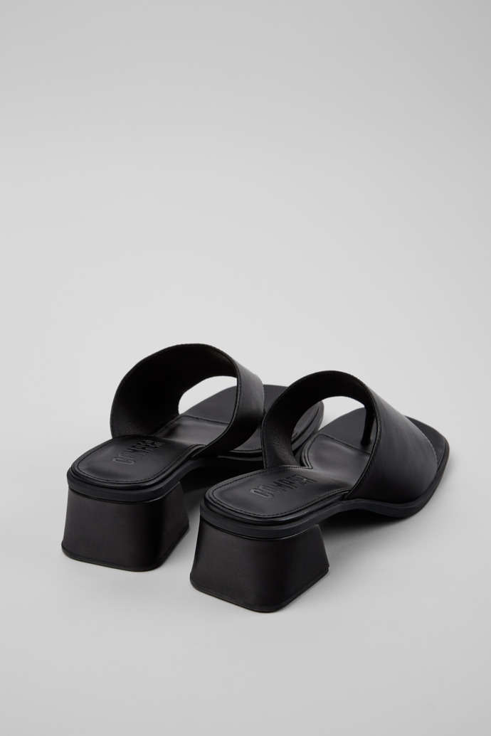 Camper Kora Sandal - Sandalias negras de piel para mujer