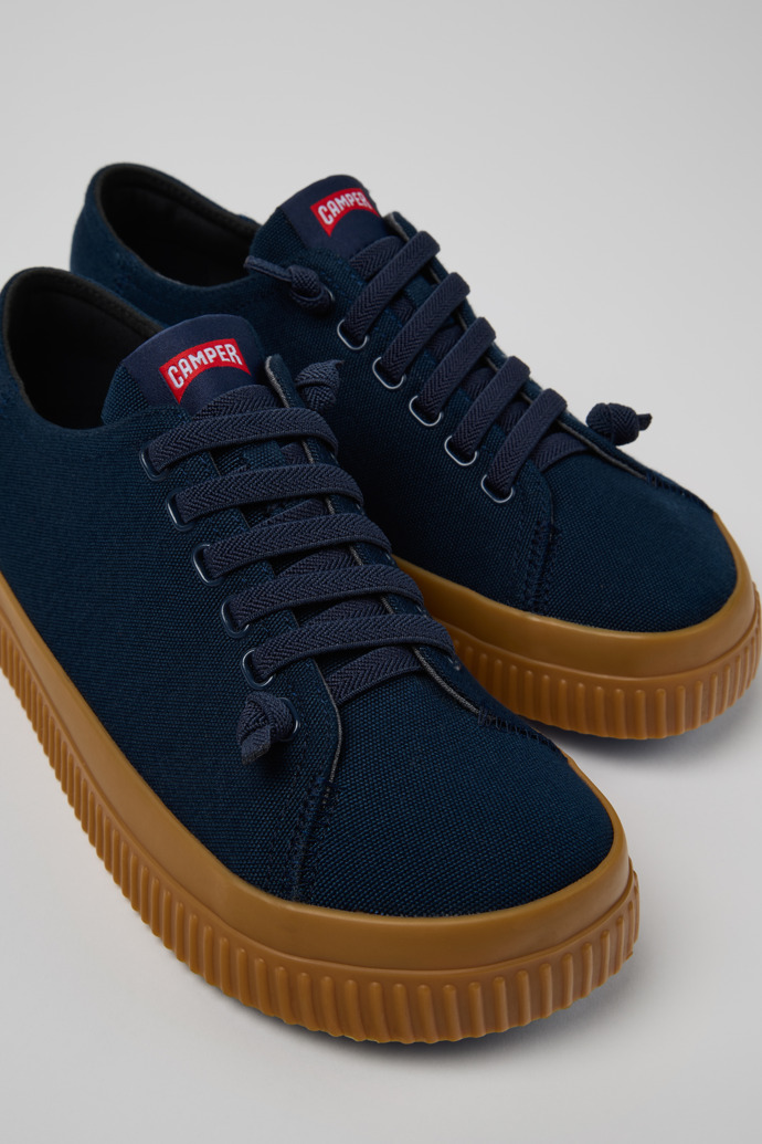 Camper Peu Roda - Zapatillas azules para hombre de TENCEL Lyocell.