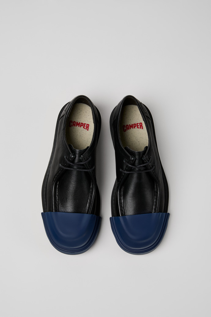 Camper Junction - Zapato negro de piel para mujer