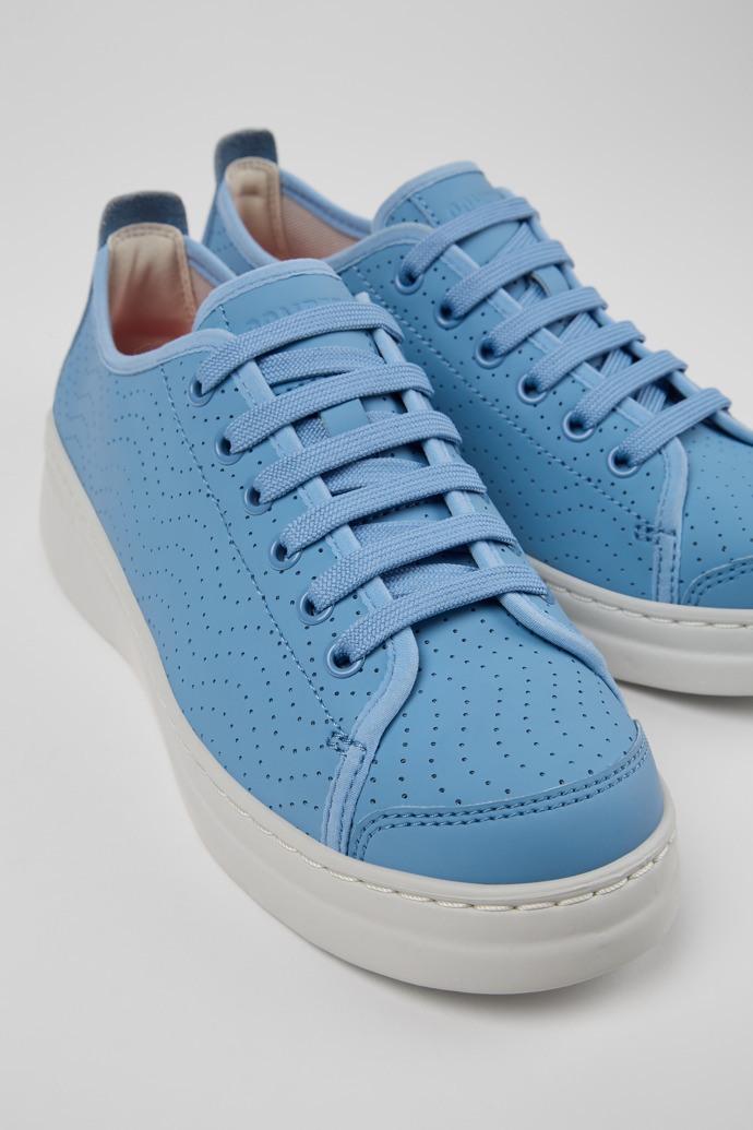 Camper Runner - Zapatillas azules de piel para mujer