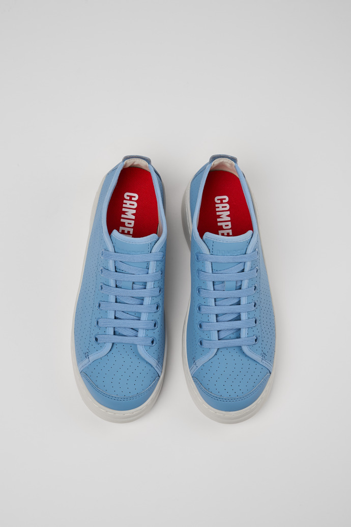 Camper Runner - Zapatillas azules de piel para mujer
