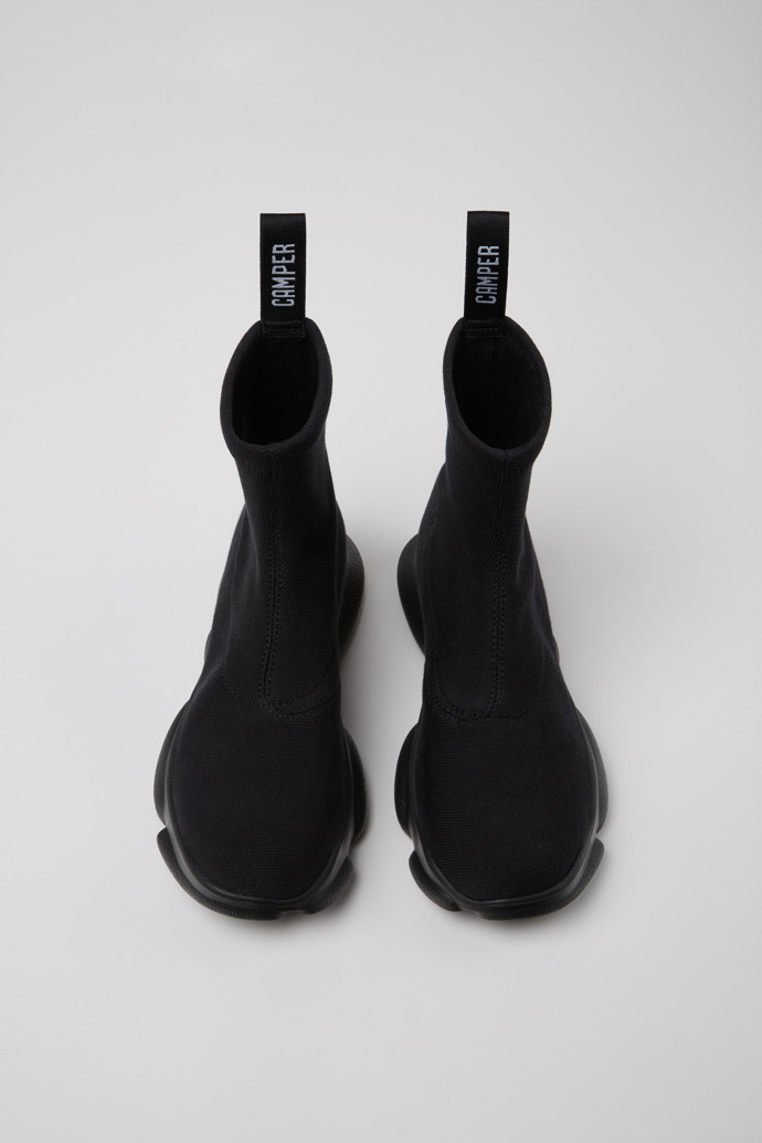 Camper Karst - Botas midi negras para mujer de TENCEL Lyocell.