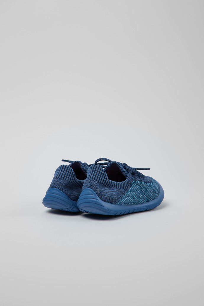 Camper Peu - Zapatillas azules de punto para niños.