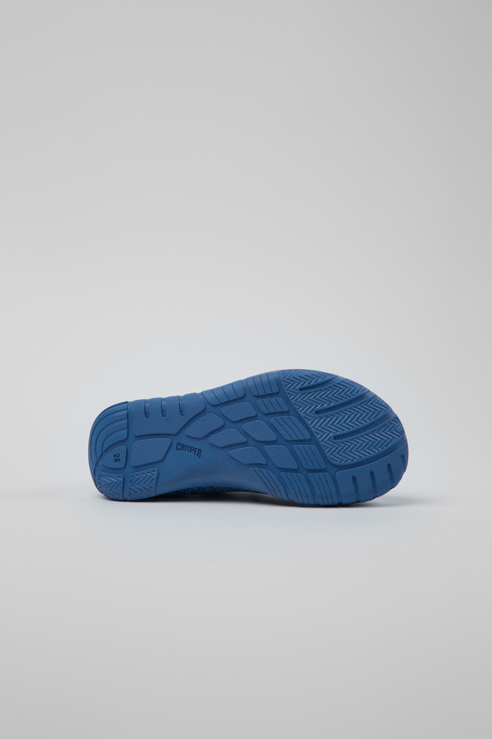 Camper Peu - Zapatillas azules de punto para niños.