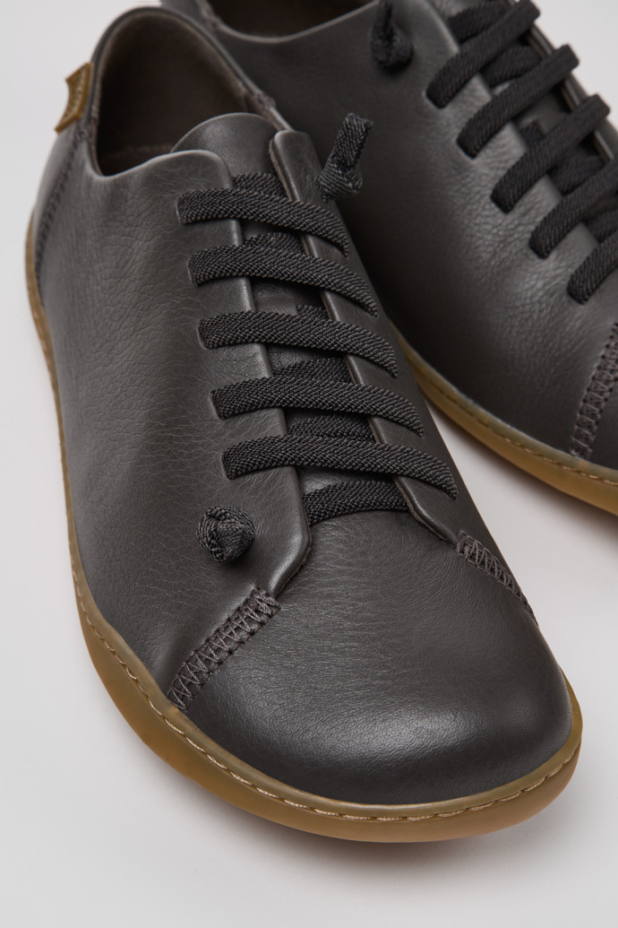 Camper Peu - Zapatos de piel grises para hombre.