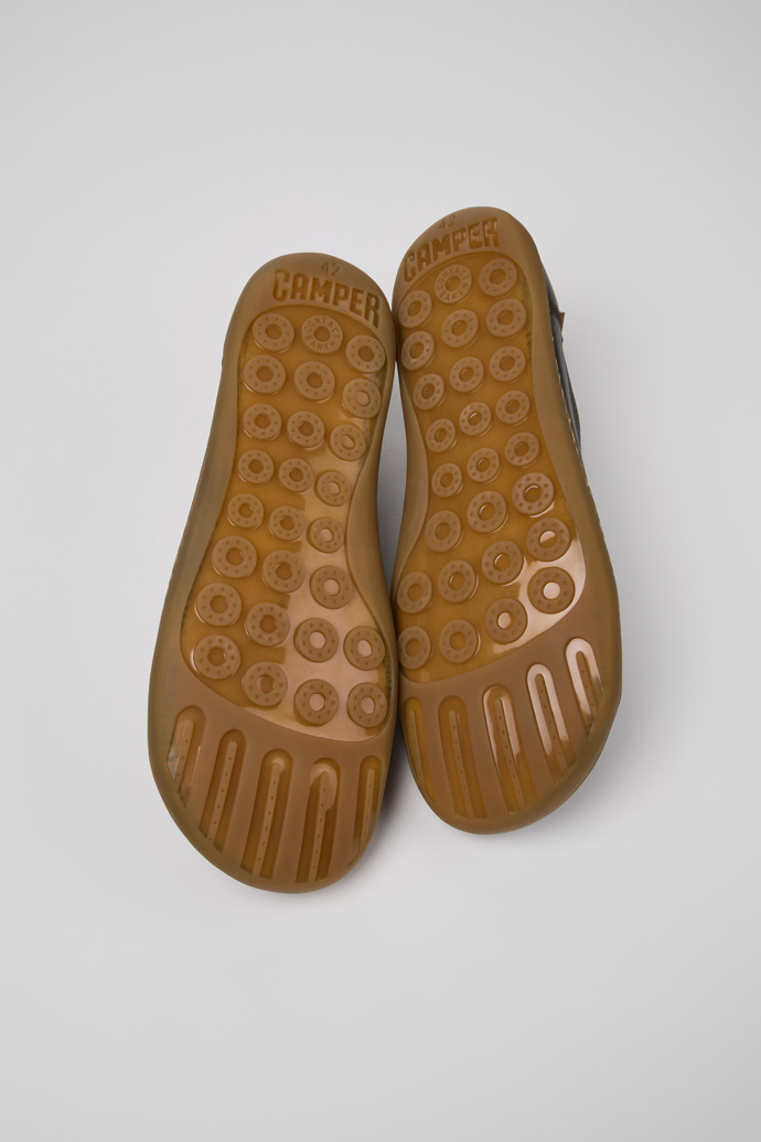 Camper Peu - Zapatos de piel grises para hombre.