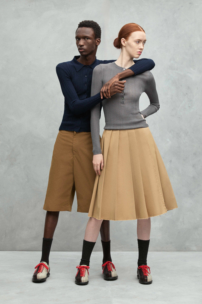 Camper Twins - Zapato de piel multicolor para hombre