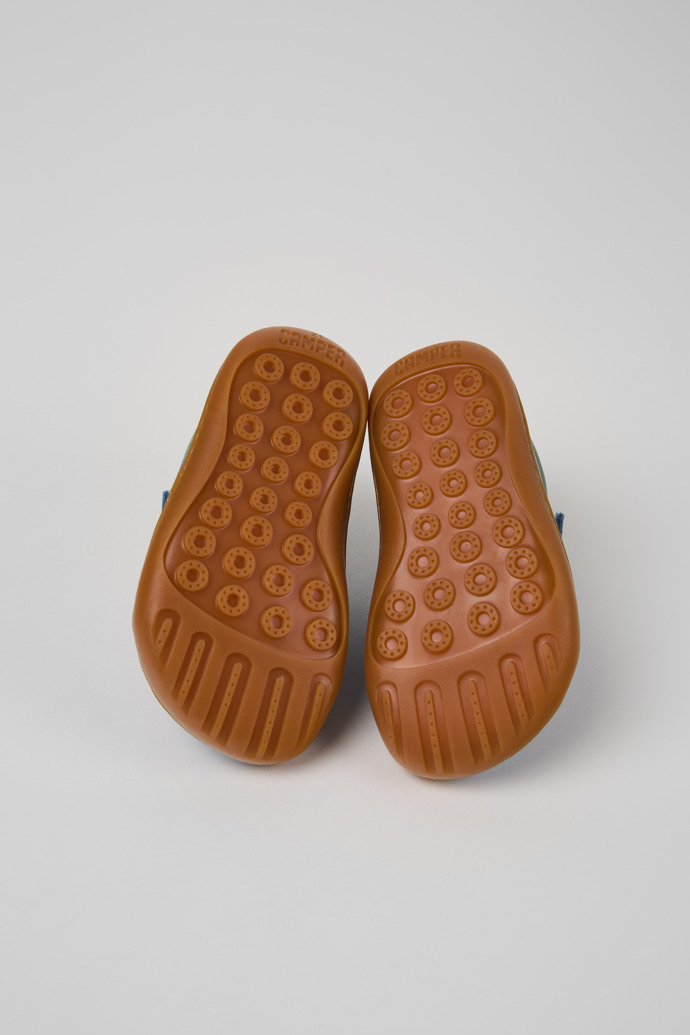Camper Peu - Zapatillas infantiles de piel multicolor.