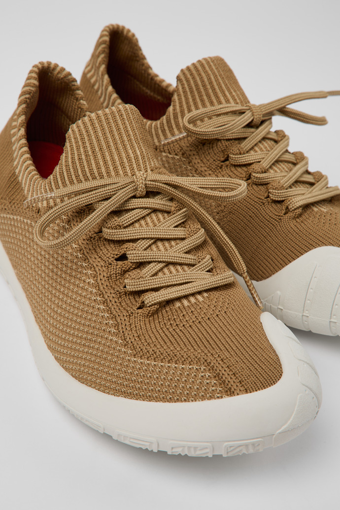 Camper Peu Path - Zapatillas de tela marrón para mujer