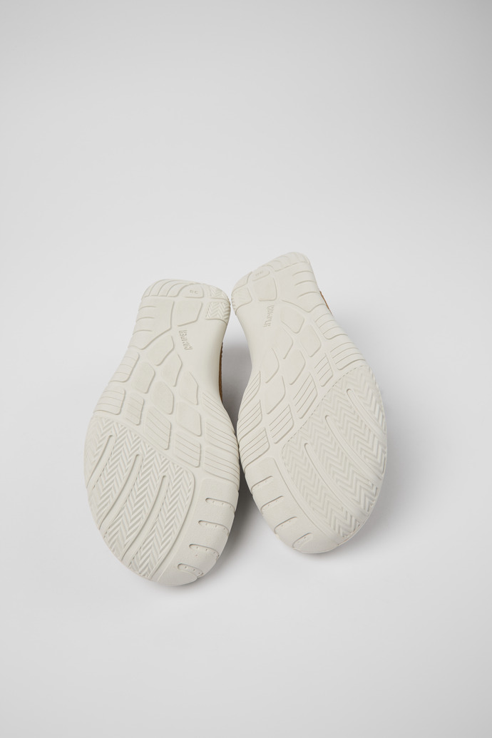 Camper Peu Path - Zapatillas de tela marrón para mujer