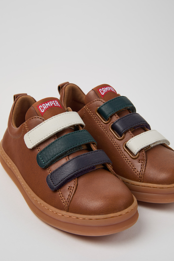Camper Twins - Zapatillas multicolor de piel para niños