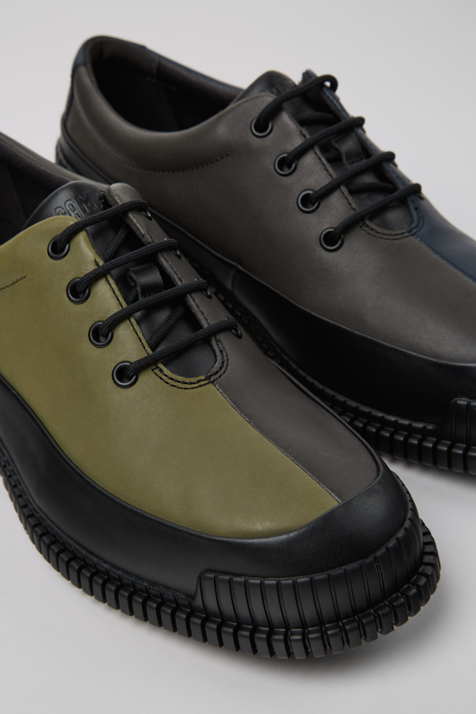 Camper Twins - Zapatos de piel multicolor para hombre.