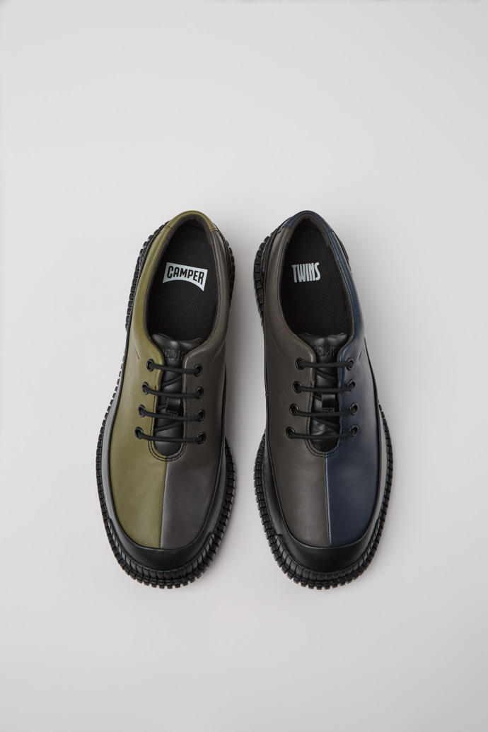 Camper Twins - Zapatos de piel multicolor para hombre.