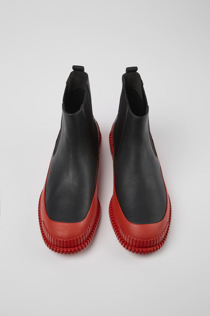 Camper Pix - Botines Chelsea de piel negra para hombre