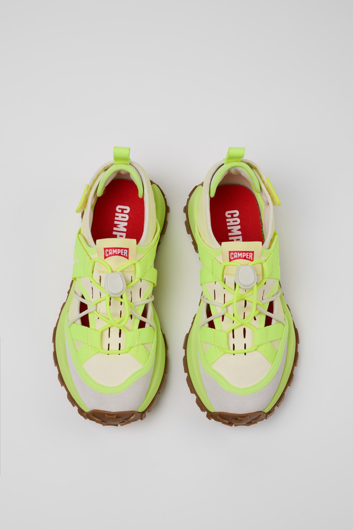 Camper Drift Trail VIBRAM - Zapatillas multicolor para mujer Zapatillas de deporte de PET reciclado y piel nobuk.