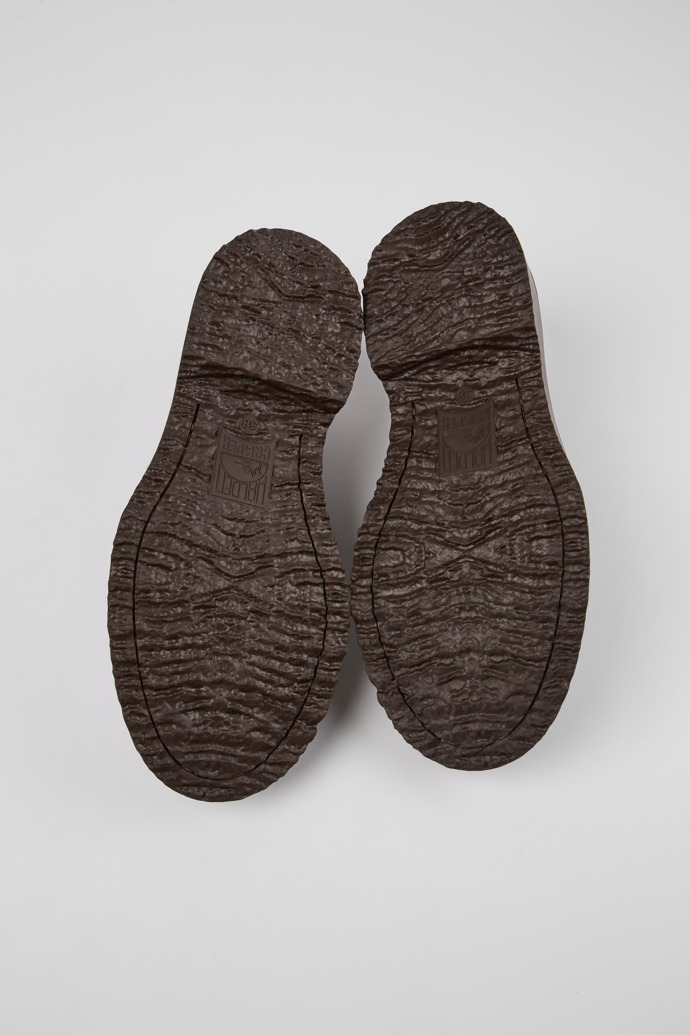 Camper Walden - Mocasín de piel marrón para mujer