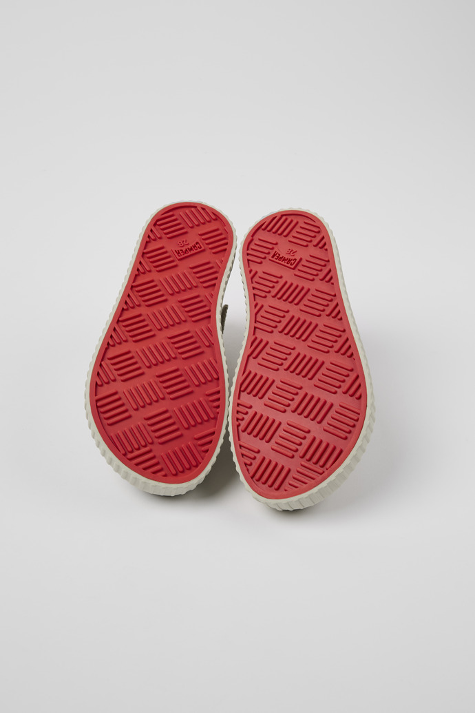 Camper Peu Roda - Zapatilla textil gris para niño.