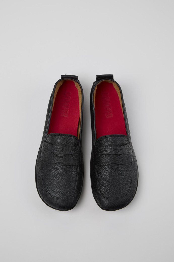 Camper Right - Zapatos negros de piel para mujer.