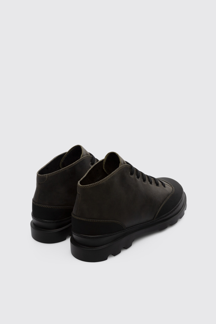 Camper Brutus - Botines para hombre en verde grisáceo