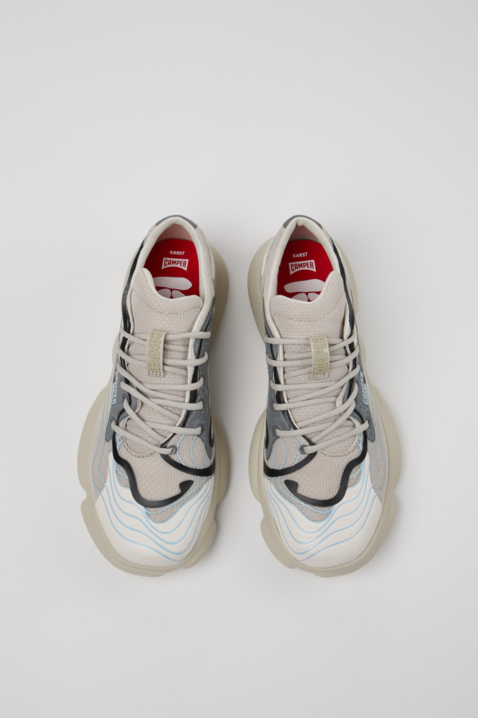 Camper Karst - Zapatillas de tela multicolor para mujer.