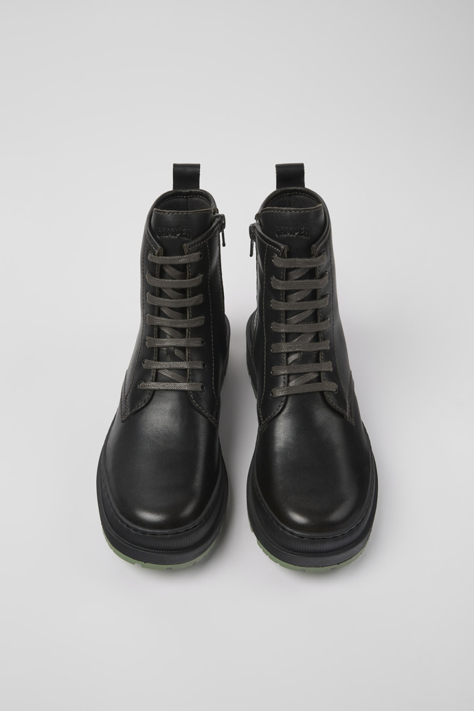 Camper Brutus Trek MICHELIN - Bota de piel gris para mujer