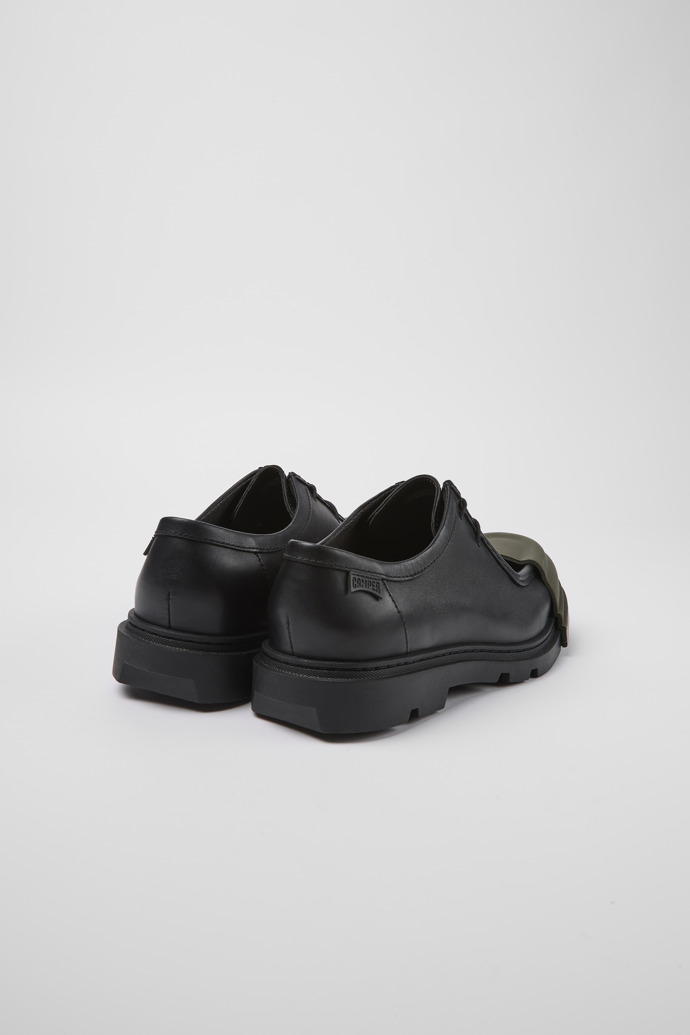 Camper Junction - Zapatos negros de piel para hombre