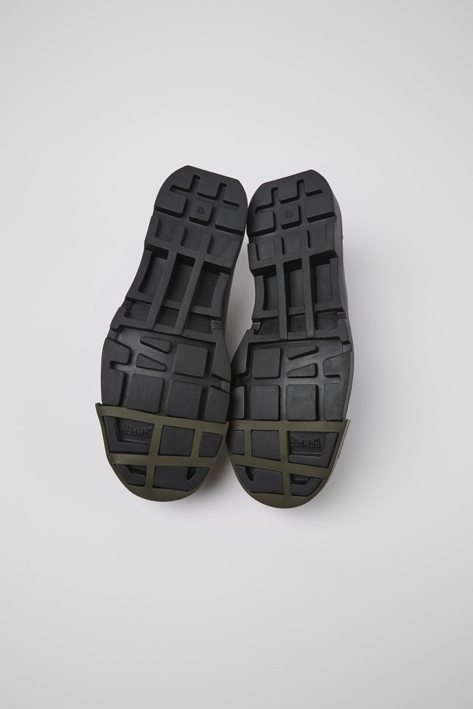 Camper Junction - Zapatos negros de piel para hombre