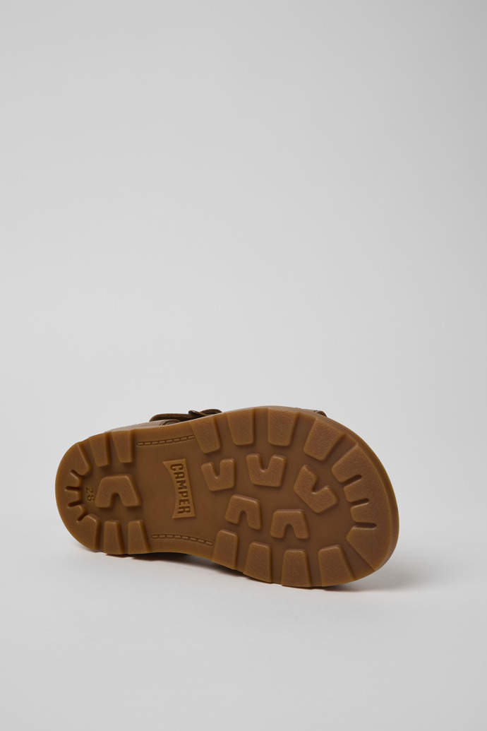 Camper Brutus Sandal - Sandalias de piel marrón