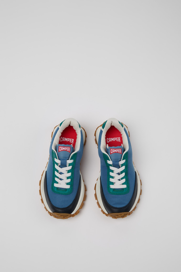 Camper Drift Trail - Zapatillas multicolor para niños fabricadas con PET reciclado y piel.