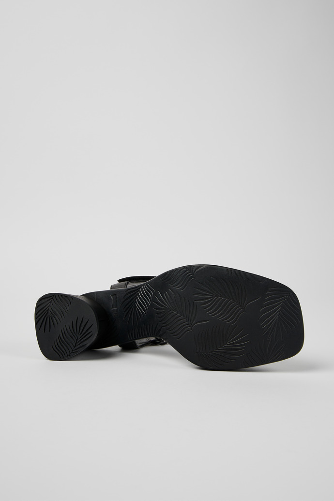 Camper Kiara - Sandalias negras de piel para mujer