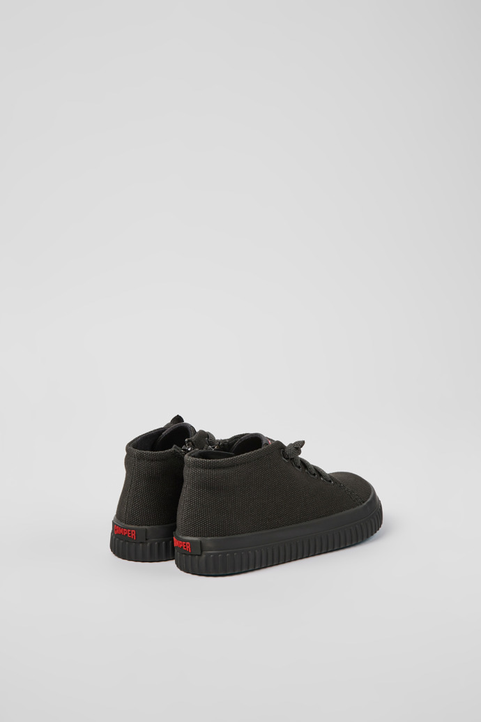 Camper Peu Roda - Zapatillas de tela para niños en gris oscuro