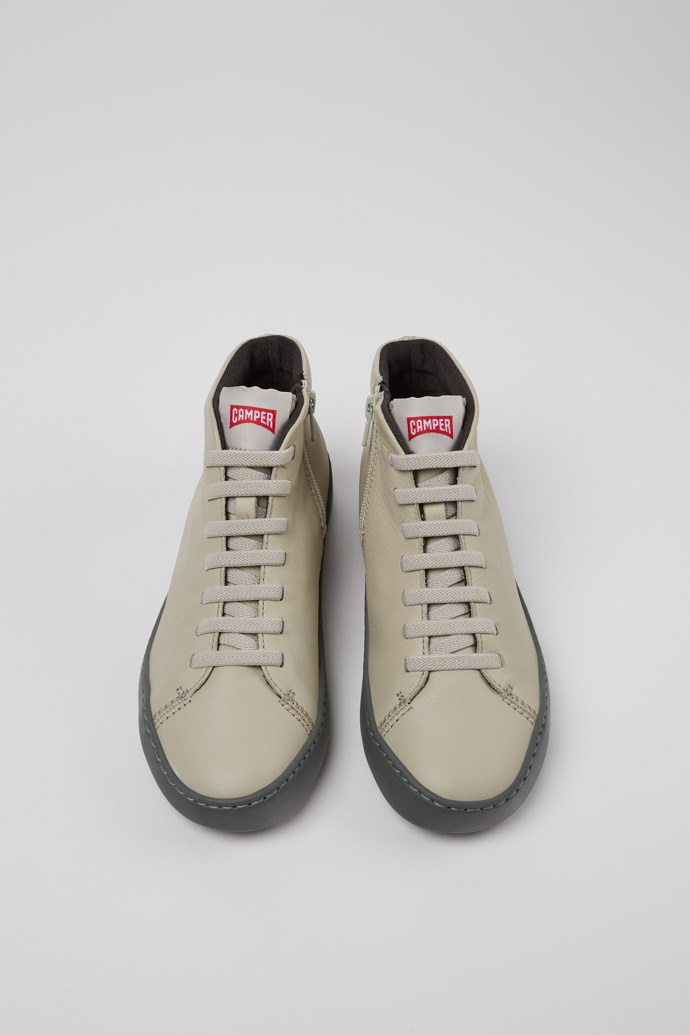 Camper Peu Touring - Botines de mujer en piel gris