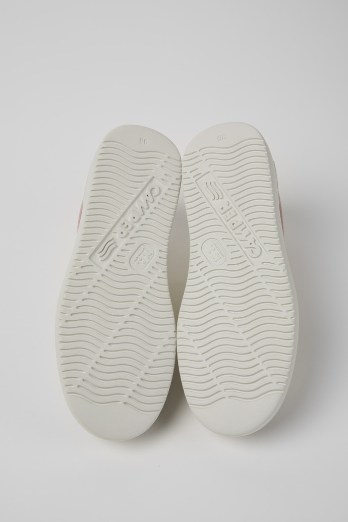 Camper Runner K21 - Zapatillas multicolor para mujer de piel nobuk y textil.