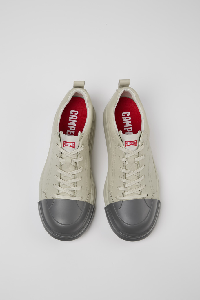 Camper Junction Runner - Zapatillas de piel gris