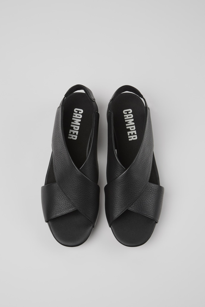 Camper Balloon - Sandalias negras para mujer.
