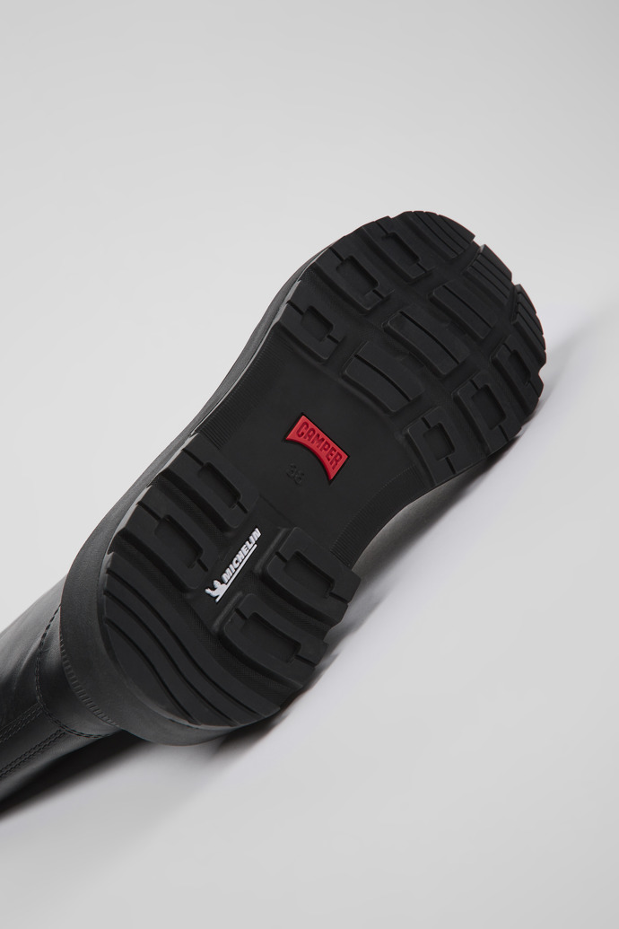 Camper Brutus Trek MICHELIN - Botas negras de piel para mujer