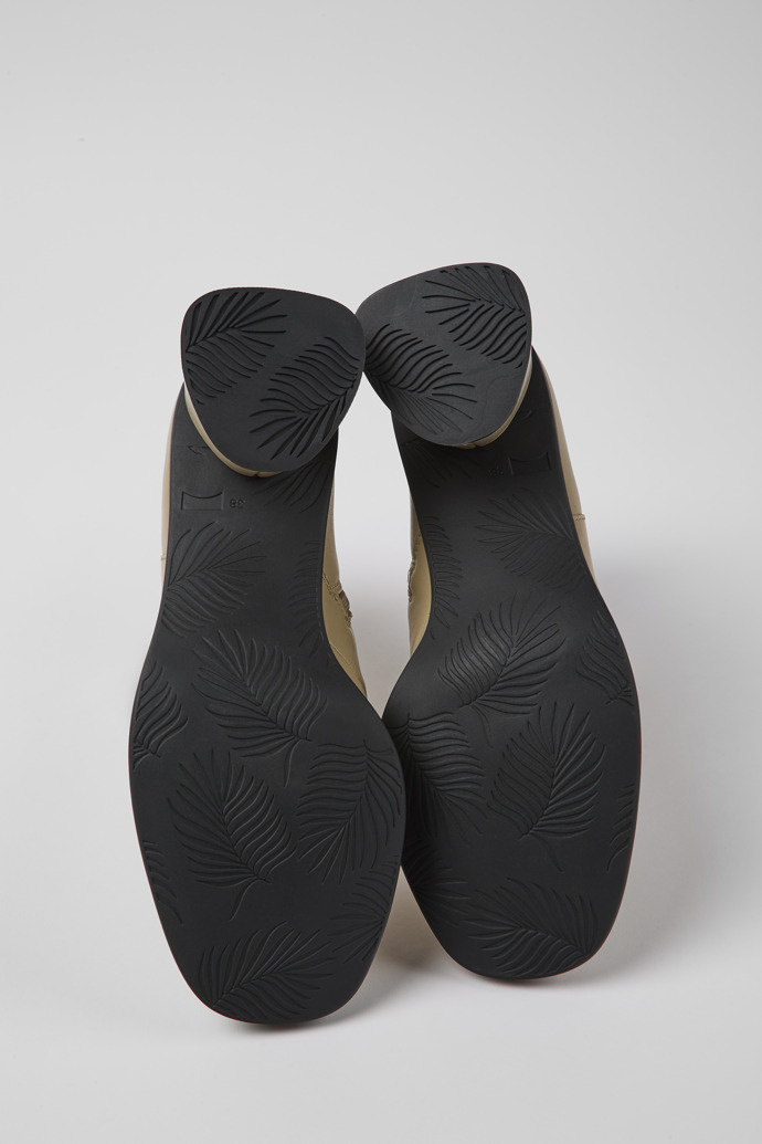 Camper Kiara - Botines beige de piel